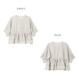 ティアードフリル ペプラム シアー | AMELY | 詳細画像14