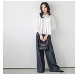 プリーツデザイン 半袖シャツ レギュラーカラー | AMELY | 詳細画像8