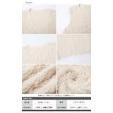 ループフリンジ ニットベスト Vネック | AMELY | 詳細画像16