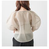 シアー バルーン プルオーバー | AMELY | 詳細画像6