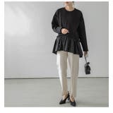 パール付き ペプラム フリル | AMELY | 詳細画像6