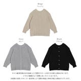 前後2way リブニット トップス | AMELY | 詳細画像3