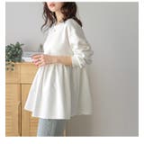 トップス ドッキング フレアシルエット | AMELY | 詳細画像12