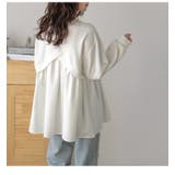 トップス ドッキング フレアシルエット | AMELY | 詳細画像13