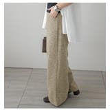 ジャガード ワイド パンツ | AMELY | 詳細画像13 