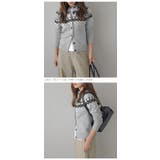 ニットカーディガン ノルディック柄 クルーネック | AMELY | 詳細画像11 