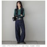 バイカラー リブニット カーディガン | AMELY | 詳細画像10