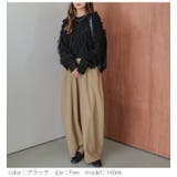 ジャガードニット ニュアンスデザイン フリンジ | AMELY | 詳細画像5