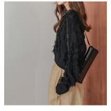 ジャガードニット ニュアンスデザイン フリンジ | AMELY | 詳細画像7