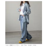 デニムシャツ 選べる袖タイプ ルーズシルエット | AMELY | 詳細画像6 