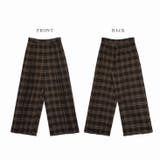 パンツ タック チェック | AMELY | 詳細画像14