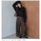 パンツ タック チェック | AMELY | 詳細画像5