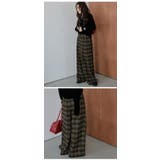 パンツ タック チェック | AMELY | 詳細画像10