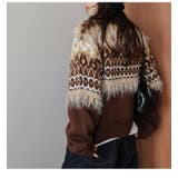 ニット カーディガン ノルディック柄 | AMELY | 詳細画像7 