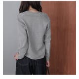 タンクトップ 深Vネックカーディガン ニット | AMELY | 詳細画像7