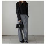 プルオーバー フラワーモチーフ フェザーニット | AMELY | 詳細画像11