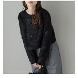 プルオーバー フラワーモチーフ フェザーニット | AMELY | 詳細画像12