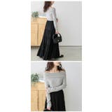 オフショル ニット リブニット | AMELY | 詳細画像9