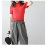 ボトムス サイドライン ワイドパンツ | AMELY | 詳細画像10