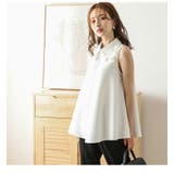 ノースリーブ Aライン フラワーモチーフ | AMELY | 詳細画像11