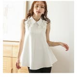 ノースリーブ Aライン フラワーモチーフ | AMELY | 詳細画像13