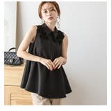 ノースリーブ Aライン フラワーモチーフ | AMELY | 詳細画像6