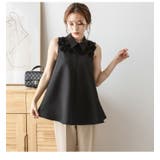 ノースリーブ Aライン フラワーモチーフ | AMELY | 詳細画像9