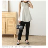 ノースリーブ Aライン フラワーモチーフ | AMELY | 詳細画像10