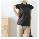 フレンチスリーブ パフ袖 レギュラーカラー | AMELY | 詳細画像13