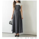 ワンピース ビスチェ風 ドッキング | AMELY | 詳細画像10