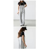 サロペット ワイドパンツ ゆったり | AMELY | 詳細画像12