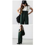 サロペット ワイドパンツ ゆったり | AMELY | 詳細画像14