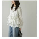 ブラウス フリル ティアード | AMELY | 詳細画像6