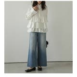 ブラウス フリル ティアード | AMELY | 詳細画像7