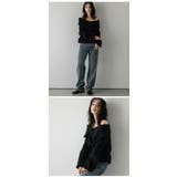 ニット ケープカラー ボートネック | AMELY | 詳細画像9