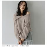 ニット ケープカラー ボートネック | AMELY | 詳細画像10