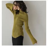 リブニット ハイネック フレアスリーブ | AMELY | 詳細画像10