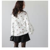 ハート柄 フェザーニット プルオーバー | AMELY | 詳細画像6