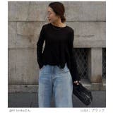 シアー フレア ニット | AMELY | 詳細画像2