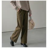 センタープレス ワイド パンツ | AMELY | 詳細画像6