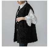 ツイードベスト ジレ ゴールド | AMELY | 詳細画像6 