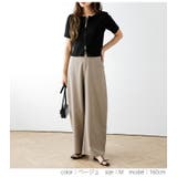 カーヴィーパンツ ボトムス スラックス | AMELY | 詳細画像5 