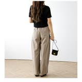 カーヴィーパンツ ボトムス スラックス | AMELY | 詳細画像7 