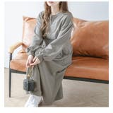 ワンピース ハーフジップ 前後2way | AMELY | 詳細画像7