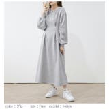 ワンピース ハーフジップ 前後2way | AMELY | 詳細画像8