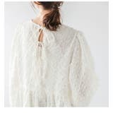 ブラウス シアー ペプラム | AMELY | 詳細画像9