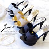 AmiAmi（アミアミ） | ラメ ピンヒール ミュール SH2018