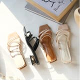 クリアヒール メニー ストラップ サンダル レディース | AmiAmi | 詳細画像4 