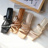 クリアヒール メニー ストラップ サンダル レディース | AmiAmi | 詳細画像8 