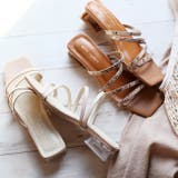 クリアヒール メニー ストラップ サンダル レディース | AmiAmi | 詳細画像11 